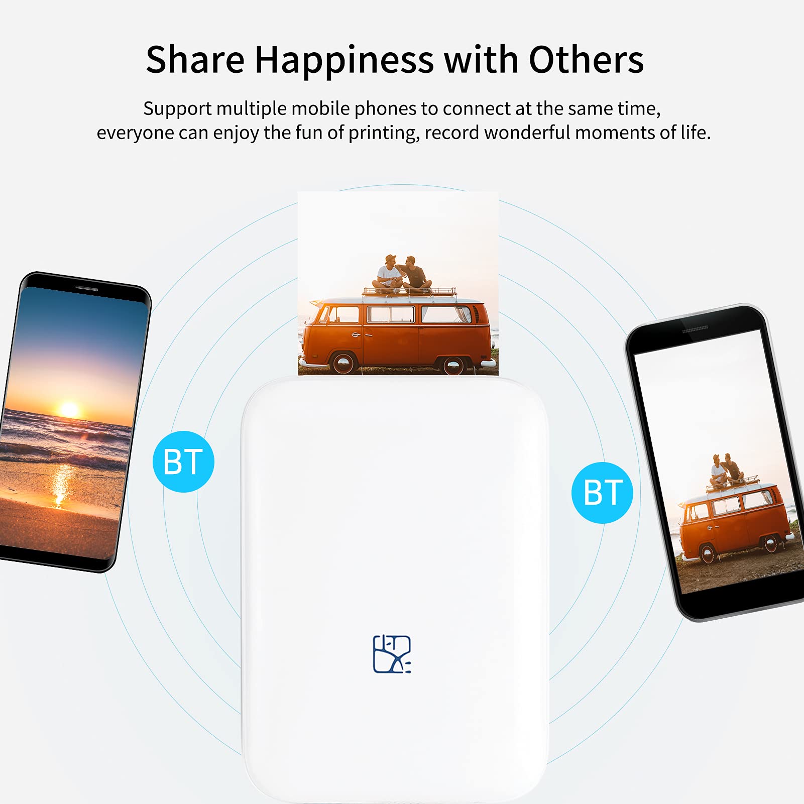 HPRT MT53 Mini ZINK Photo Printer