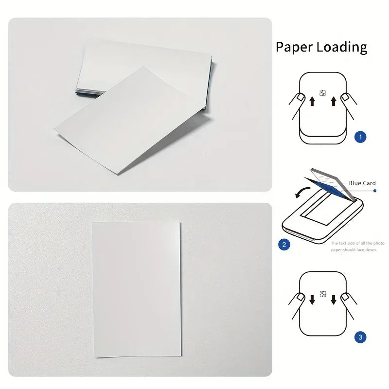 Photo Paper for HPRT MT53 Mini Photo Printer
