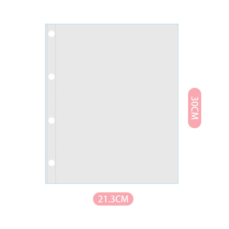 Glitter Photo & Postcard Album Binder Rainbow Shimmer Commemorative Storage Book